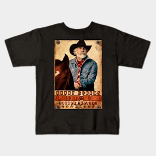 Kenny Rogers\\\Wild Horses Kids T-Shirt